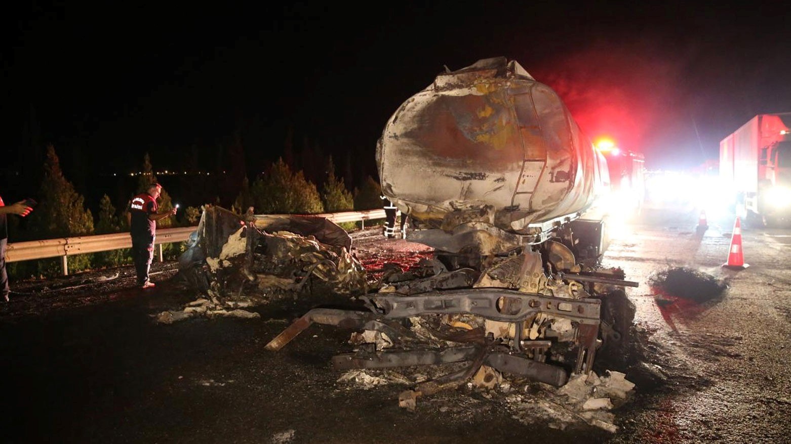 Petrol vehicles crashed in north of Kurdistan